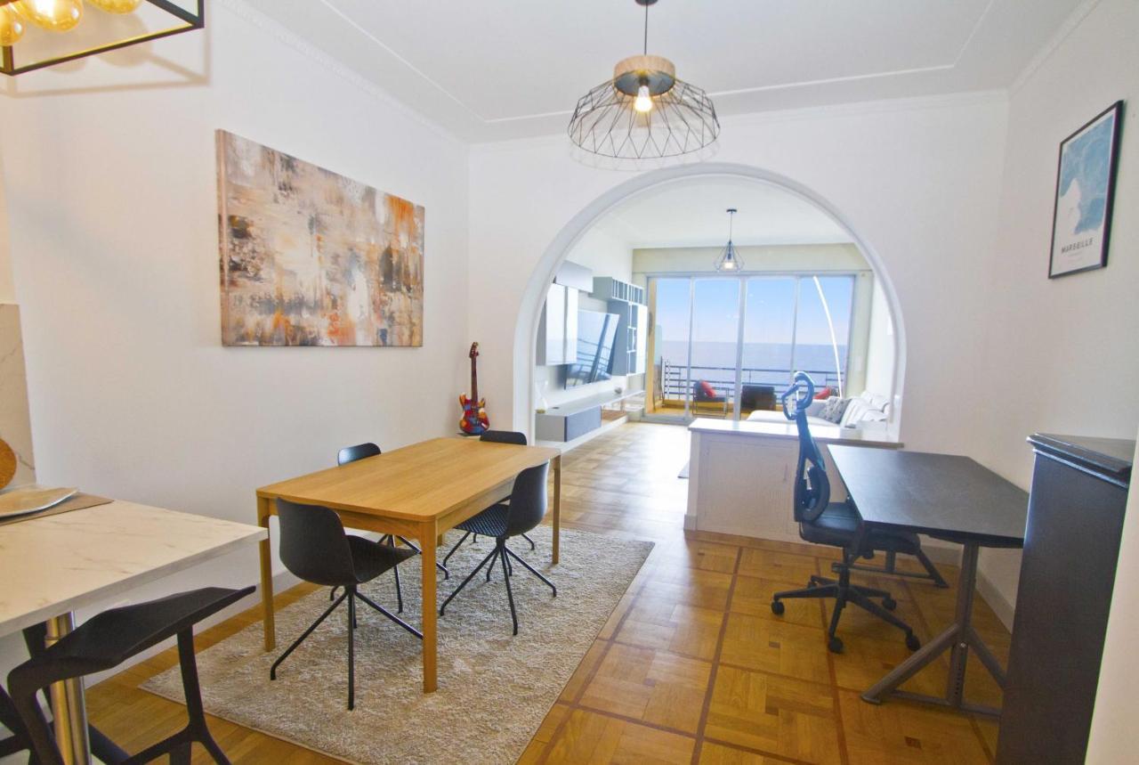 Sea Promenade Seagulls Apartment นีซ ภายนอก รูปภาพ