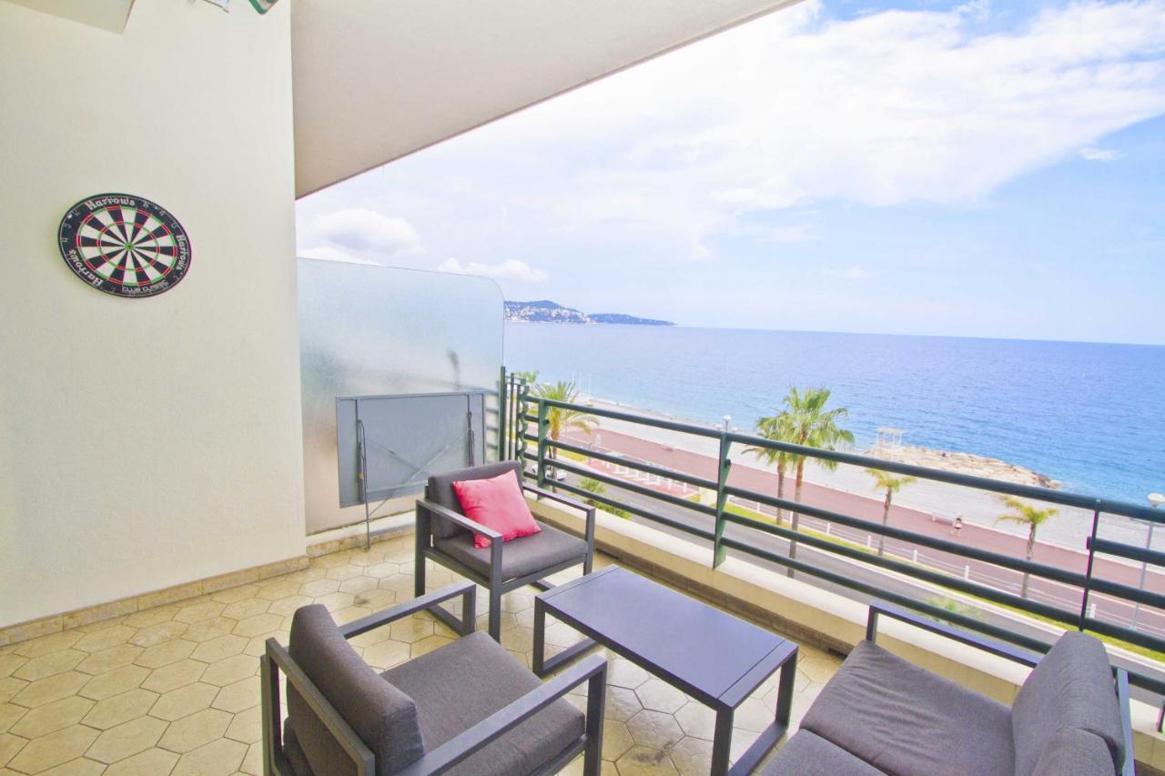 Sea Promenade Seagulls Apartment นีซ ภายนอก รูปภาพ